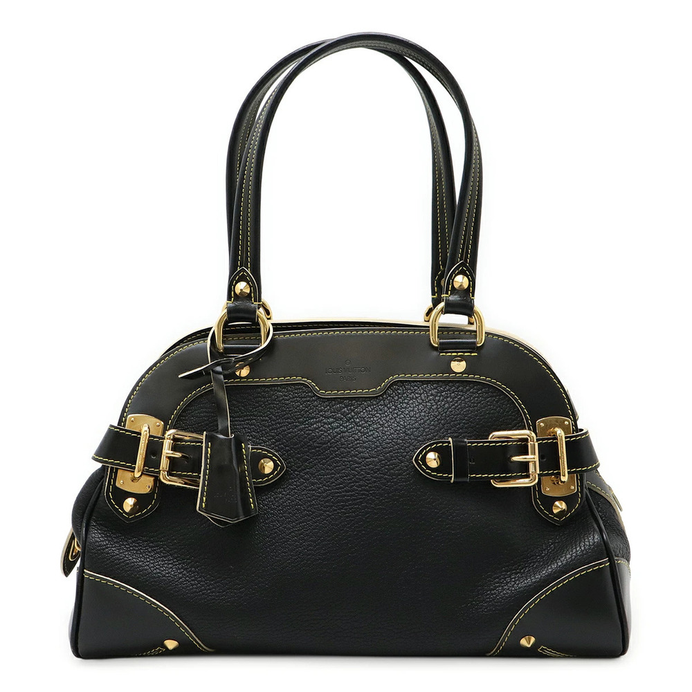 LOUIS VUITTON Suhali Radiu 2way Shoulder Bag Leather Studs Noir Black